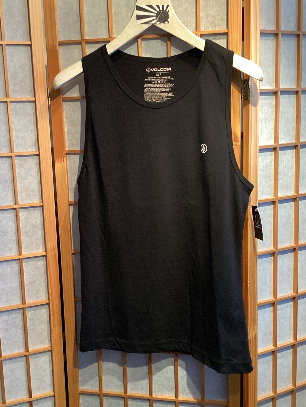 Volcom Circle Stone Tank Black A4501900 Men's Size Small